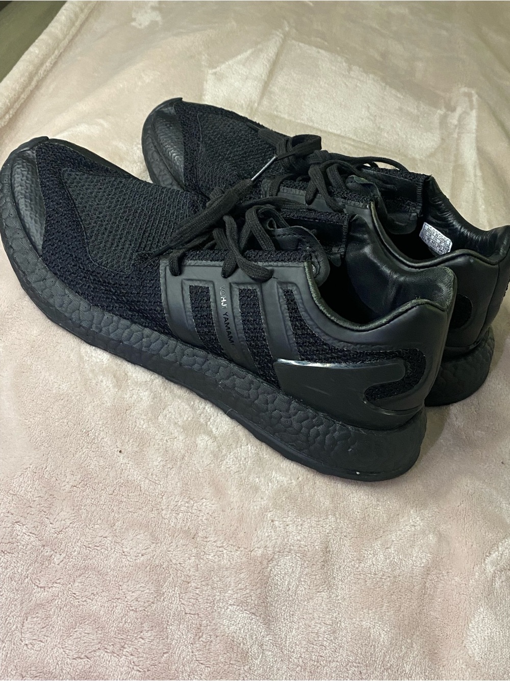 Adidas Y-3 PureBoost Triple Black Sneakers Men’s Shoes Size US 10.5